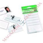 PORTABADGE 90 X 57 MM. BLISTER DA 6 PEZZI